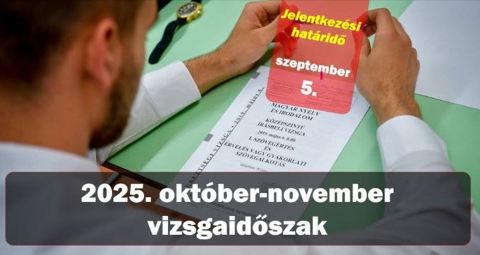 ŐSZI ÉRETTSÉGI VIZSGAIDŐSZAK