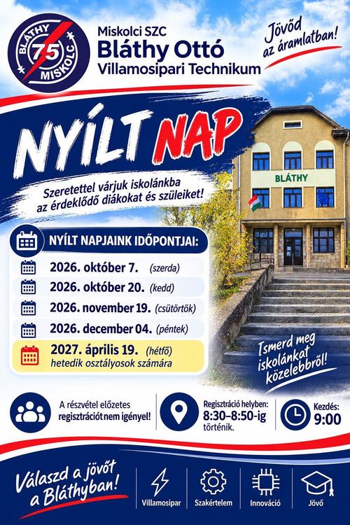 Bláthy nyílt napok