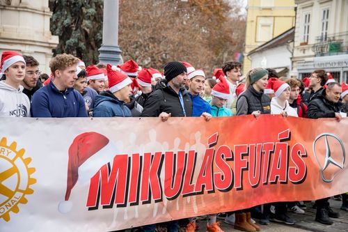 IV. hely a 2025-ös Mikulásfutás versenyén