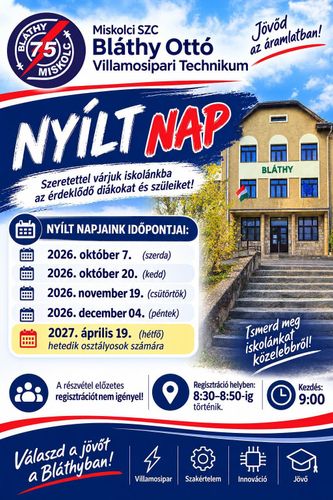 Bláthy nyílt napok