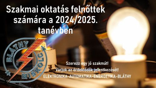 Szakmai oktatási kínálatunk 2024/2025. tanévre